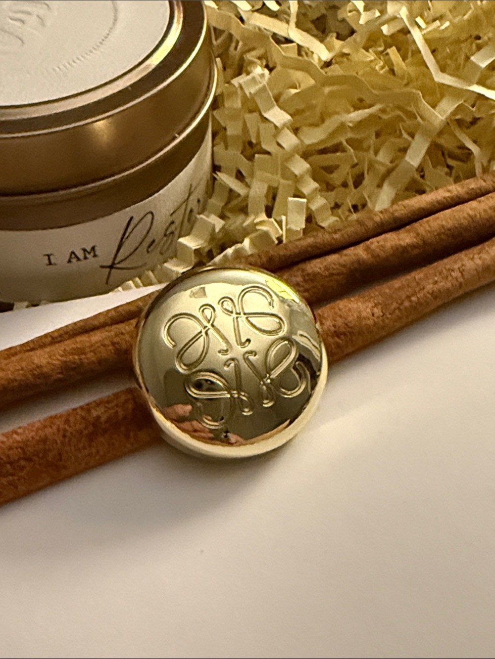 Gold Decorative Round Brooch Accent - Women Accessories small brooch